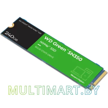 SSD диск WD Green SN350 240GB (WDS240G2G0C)